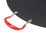 Korean Grill Pan Non Stick Round Portable BBQ Flat Griddle Outdoor Camping Home Barbecue Tray M V1294-YM0901-3111240230212