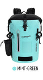 NOOYAH IPX8 Waterproof Bike Cycle Outdoor Sports Backpack Double-Layer Waterproof Bag MINT GREEN V382-MINTGIPX8BKPKNOOY