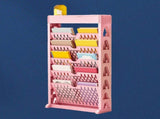 Book Rack Storage Bookshelf Small Storage Bookshelf Bookcase Large Capacity Easy Access for Living V1294-YM0901-3116230016115
