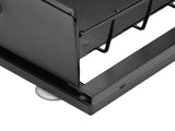 Under Sink Storage Rack 2 Tier Pull Out Cabinet Organizer Metal Shelf for Kitchen and Bathroom Black V1294-YM0901-3118250133211