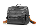 Black Fashionable Large-Capacity Women's Backpack - Waterproof, Durable, High-Quality PU Leather V1265-263-BLACK1