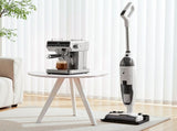 Devanti Cordless Wet Dry Vacuum Mop plus Coffee Maker Machine Espresso VAC-1809-CM-06-SS