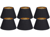 6pcs Lamp Shades Fabric Exquisite Fashion Decorative Chandelier Shades for Candle Light Desk Lamp V1294-YM0523-3119210265411