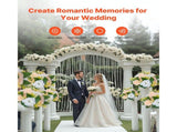 Flower Ball Arrangement Bouquet 10 PCS, 240 mm Diameter Artificial Flower Balls Wedding Table V952-ZSHQQXXBSBS9XFFOK001V0