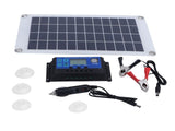 Solar Panel Kit 10W 18V Polysilicon Photovoltaic Module with Solar Charge Controller for RV V1294-YM0721-3114210016511