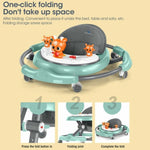 Upgrade Adjustable Baby Walker Stroller Play Activity Music Kids Ride On Toy Car V201-BW001GR-AU