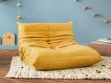 Levede Kids Floor Chair Foam Sofa Replica Single Lazy Recliner Children Couch REP1001-KD-YL