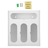 Food Storage Bag Container Bamboo Polished Finish Drawer Design Food Bag Storage Box for Kitchen V1294-YM0523-3118220069212
