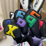 10PcSet Golf Iron Covers Golf Club Head Covers Wedges 4 - 9 V1308-DSZKI-937