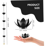 Lotus Rain Chain and a Metal Chain Suitable for Garden Drainage Ditches for Efficient Drainage V1237-MS-626-279