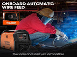 ROSSI 140A MIG/MAG/MMA/ARC/TIG Multi-Purpose Welder MIG-140, Flux/Solid Wire/CO2 Or Argon Gas V219-WDRMIGRO140A