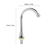 G1/2" Bathroom Laboratory Basin Sink Foot Pedal Faucet Medical Hot Cold Copper Pedal Water Tap V1294-YM0901-JY24019