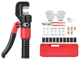 Hydraulic Crimping Tool with 9 Sets of Dies AWG12-2/0 Copper And Aluminum Terminal Battery Lug V952-DLYJQTLDLAWG16PK0V0