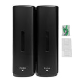 Shower Soap Dispenser 350ml 2 Chamber Leakproof Wall Mount Manual Shampoo and Conditioner Dispenser V1294-YM0901-3112250034412