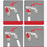 Frost-proof water tap- Outdoor tap with double outlets, leak-resistant use, frost protection, V1189-LC-LY-00051
