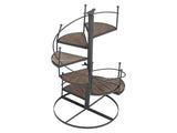 European Style Decorative Plant Shelf Multifuctional Wrought Iron Plant Rack Easy to Install for V1294-YM0714-3115210185311