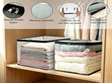 6Pcs Clear Storage Bag, Waterproof and Transparent, Cube Large Capacity Design, for Clothes Sweater V1369-AZ3-W-12281