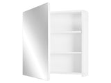 Levede Bathroom Mirror Cabinet Wall Mounted 45cm Adjustable Shelves White BATH1034-AU