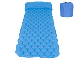 Inflatable Sleeping Pad Mat Portable Air Bed for Outdoor Camping Hiking Travel BeachPeacock Blue V1294-YM0718-3117200188011
