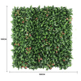 Photinia Hedge Leaf Screens / Panels UV Resistant 1m x 1m V637-DP1000496