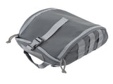 Camping Helmet Bag Canvas Scratch Prevention Adjustable Helmet Storage Bag For Hard Hats Helmet Grey V1294-YM0703-3117230112313