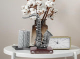Musical Instrument Store Decoration Resin Musical Instrument Adornment Silver 1Set V1369-AZ3-W-18303