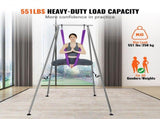Aerial Yoga Frame & Yoga Hammock, 2950 mm Height Professional Yoga Swing Stand Comes with 12 m V952-KJDC293M12MDB9TTKV0
