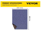 Deep Blue Marine Carpet 6 ft x 36 ft Marine Carpeting Marine Grade Carpet for Boats with Waterproof V952-JZXWDTLS1.8X11M01V0