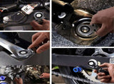 5-Piece Ratcheting Wrench Set Metric Combination V1192-AZ-W-28554
