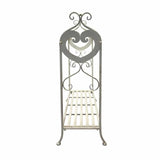Large Fleur Towel Stand w Shelf 96cm V637-74162TWL