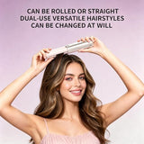 Cordless Straightener Styling Curling Iron with 4 Temp Settings Smart Hair Straightener for Women V1107-108-00132-BLK