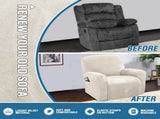 Velvet Stretch Recliner Couch Covers 4-Pieces Style Recliner Chair Covers Recliner Cover for V1258-DP02-F-628