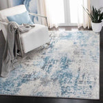 GOMINIMO Floor Mat Abstract Blue Grey 160*230cm V227-3720402104650