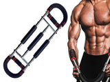 Twister Arm Trainer Adjustable Twister Arm Chest Exerciser With 3 Springs - Blue V1308-DSZKI-122-2