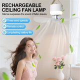 Tent Ceiling Fans for Camping, Portable Camping Fan with LED Lantern, USB Portable Tent Fan V1366-AZ2-W-26951