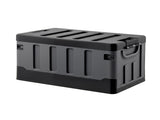Gardeon Collapsible Outdoor Storage Box 60L Stackable Folding Camping Organizer Black OSB-60L-STR-BK