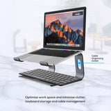 mbeat Stage S1 Space Grey Elevated Laptop Stand up to 16\" Laptop V186-MB-STD-S1GRY