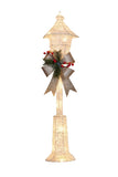 Christabelle 90cm Christmas Lamp Post with LED Lights Indoor Outdoor Decoration MHA436
