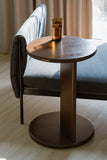 Brentwood Round Solid Timber Lamp Table V199-LT040BWWN