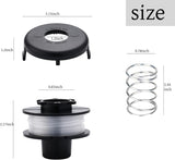 3Pack 88175 Trimmer Line Replacement Spool, 0.065" x 30Ft, Fits Toro 51256, 51301, 51302, 51303, V1259-DP01-A-3845