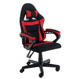 Sarantino Antre Kids Study Gaming Chair Black Red Computer Seat Ergonomic Back Support Padded A CH-MLM-691-BKRD