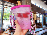 JWDX Glass and Bottle Clearance! Cute Watermelon Straw Water Bottle Ice Cream Popsicle Cup with V1189-LWWAL-20260325-02968