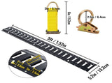 E Track Tie Down Rail Kit 30PCs 1.52m E Track Rails Enclosed Cargo Trailer V952-HSPSE5FT28PCSYVR0V0