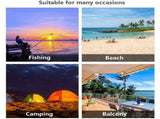 Portable Camping and Sports Chair Portable Camping Folding Chair Beach Chairs with Thicken Steel V1370-AZ4-05645