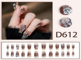 12 boxes / 288 pieces, cool spicy simple French sparkling diamond line sweet style hot-selling V1106-HECDJ-002