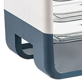 Four Layers Dish Preparation Plate Drawer Design Plastic Vegetable Preparation Kitchen Storage V1294-YM3118220256713-0421