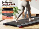 Everfit Treadmill Electric Walking Pad with Incline Foldable for Home Gym Grey TMILL-400H-INC-GR