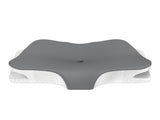 Grey Breathable Butterfly Contoured Memory Foam Pillow - Dual-Height Orthopedic Neck Pillow with V888-ELOSUNG45587
