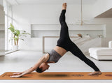 Powertrain Cork Yoga Mat with Carry Straps - Chakras YM-CRK-MPT