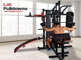PROFLEX Home Gym Exercise Machine Fitness Equipment Weight Bench Press Set 148lbs V219-FTNMFGPRFA953
